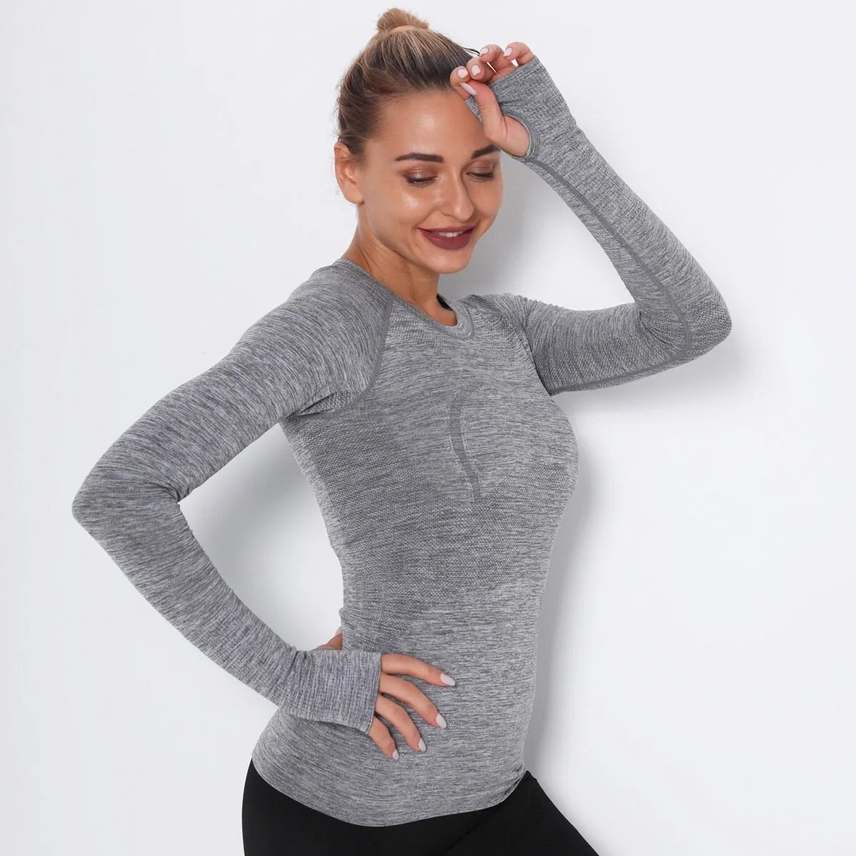 Moisture-Wicking Long Sleeve Performance Top