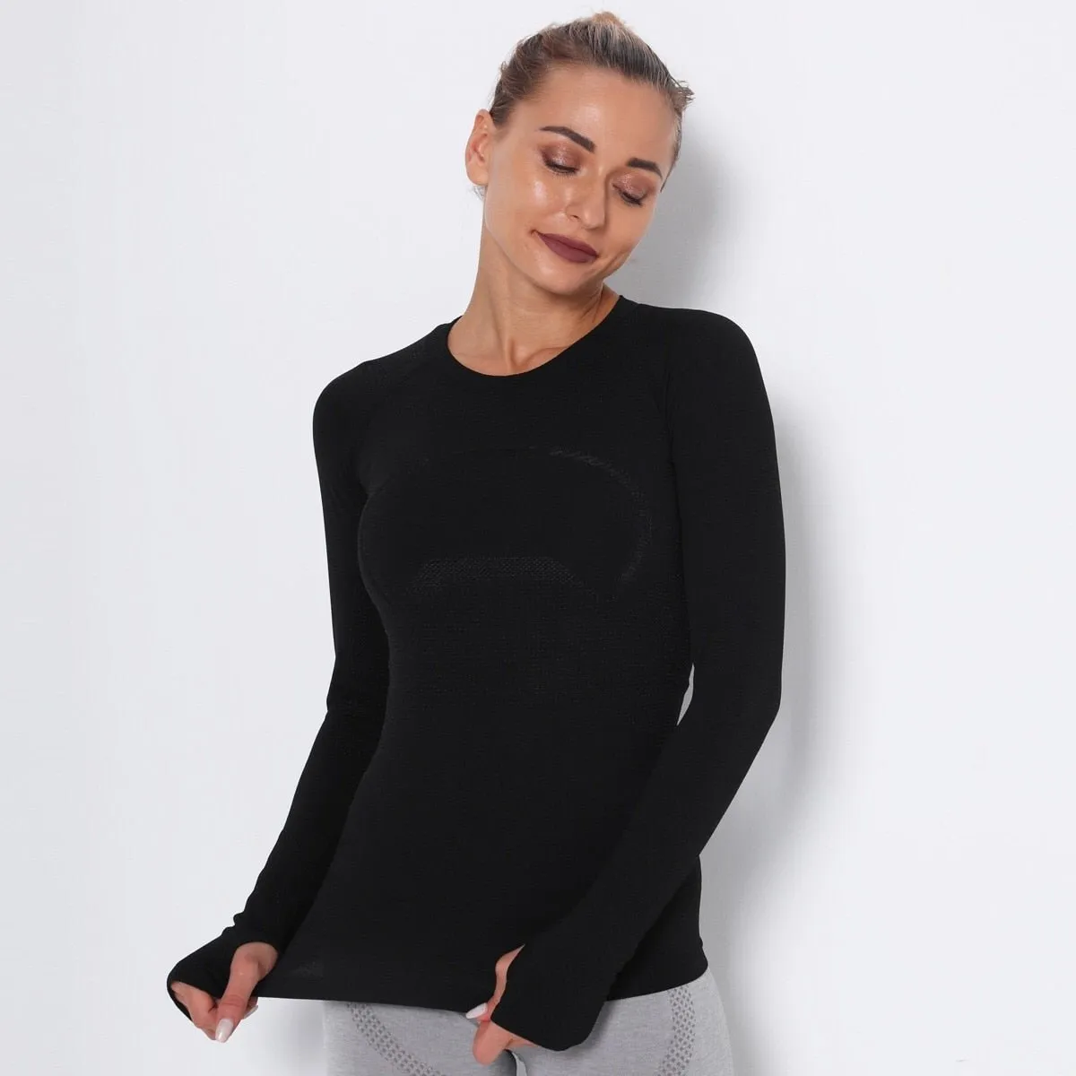 Moisture-Wicking Long Sleeve Performance Top