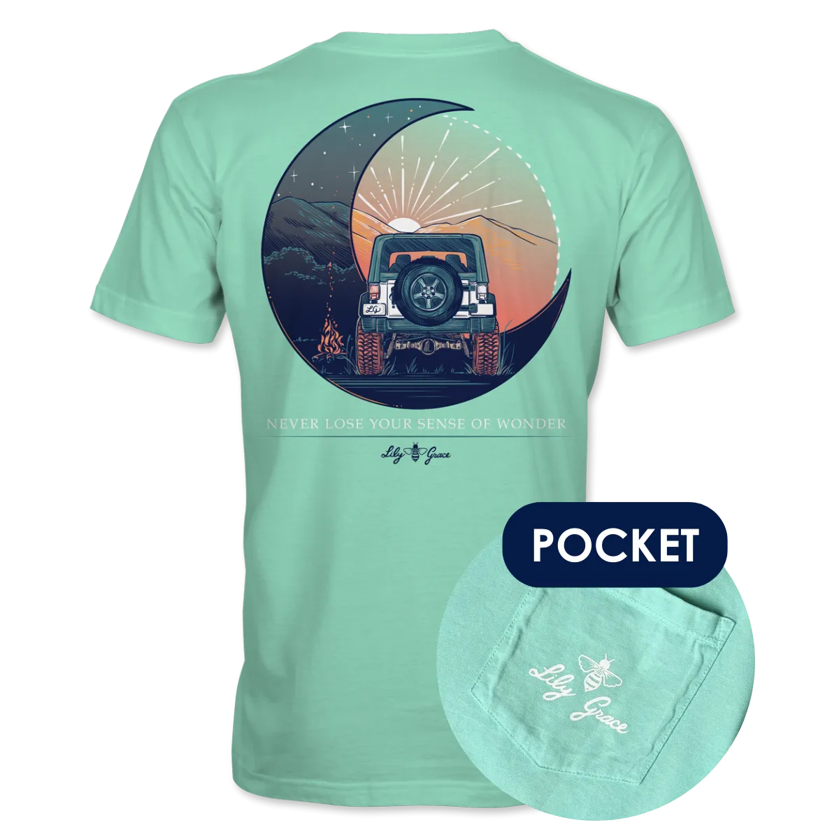 Moon Jeep- Stargazing Outdoors T-Shirt
