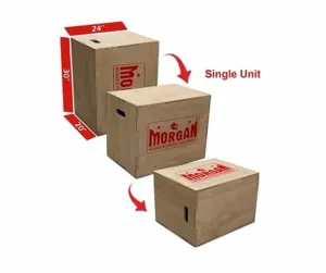 Morgan Wooden Plyometric Box | 3-IN-1