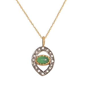 Mosaic Emerald Allure Necklace