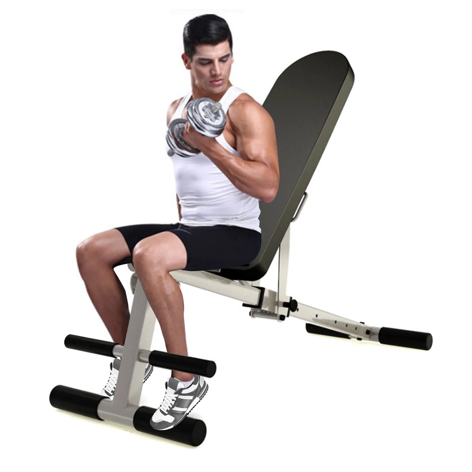 Multifunctional Bench Exercise Utility Bench For Upright, Incline, Decline