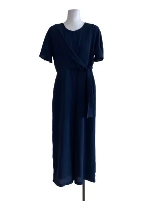 Navy Blue Wrap Jumpsuits TCL