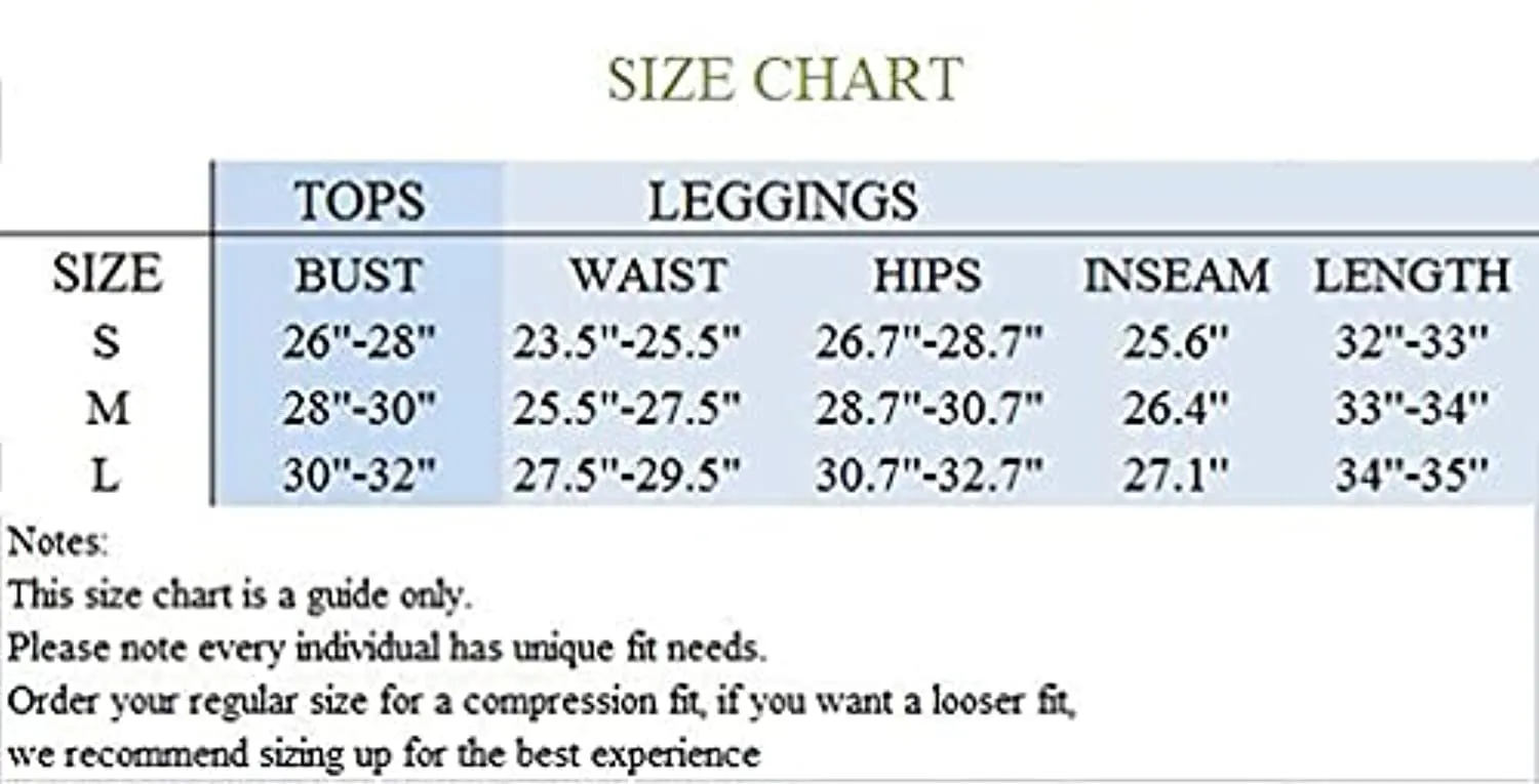 OQQ Exercise Outfits for Women Workout 2 Piece Seamless High Waist Leggings with Sport Bra Yoga Set