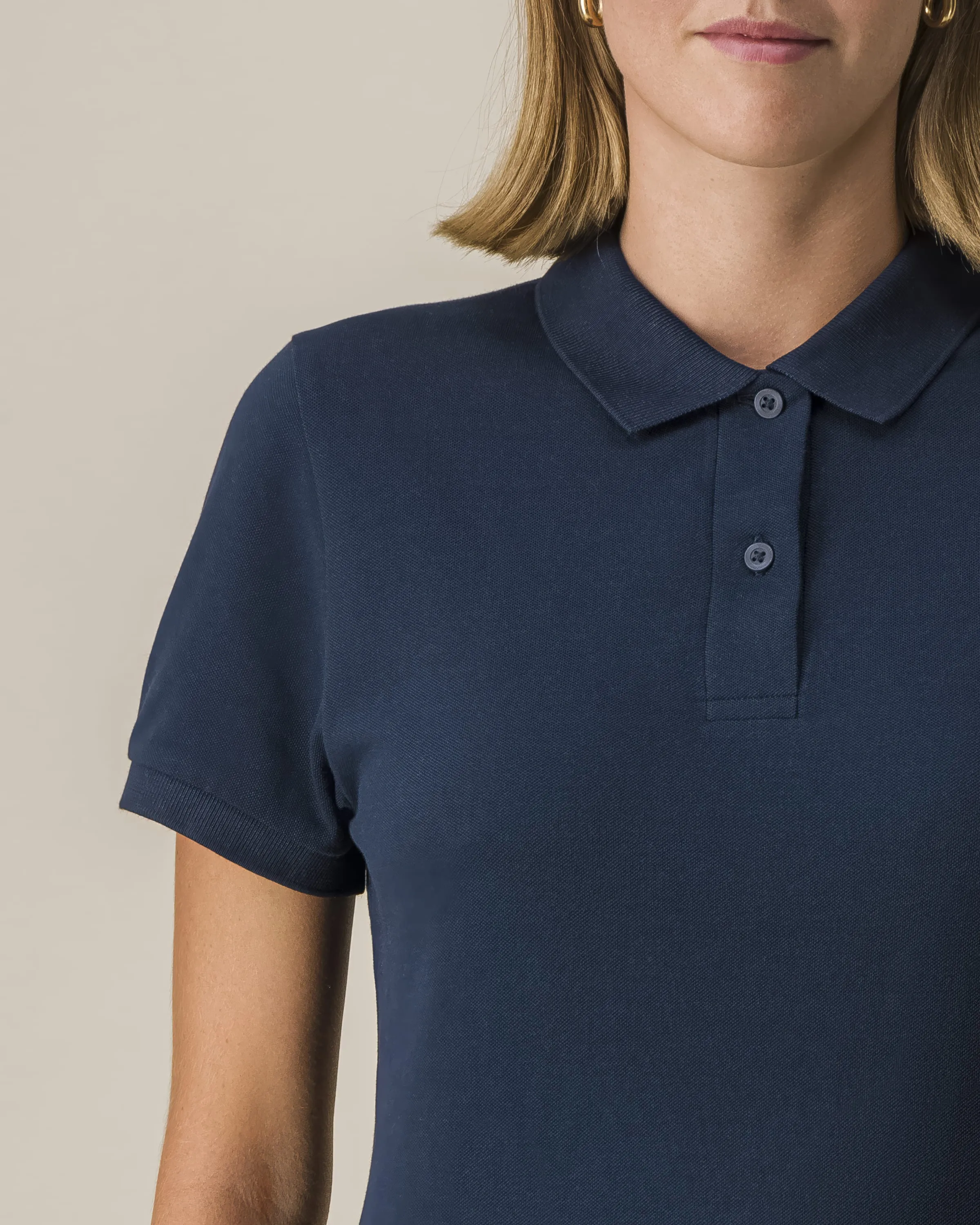 Organic Lightweight Polo Shirt: Womens