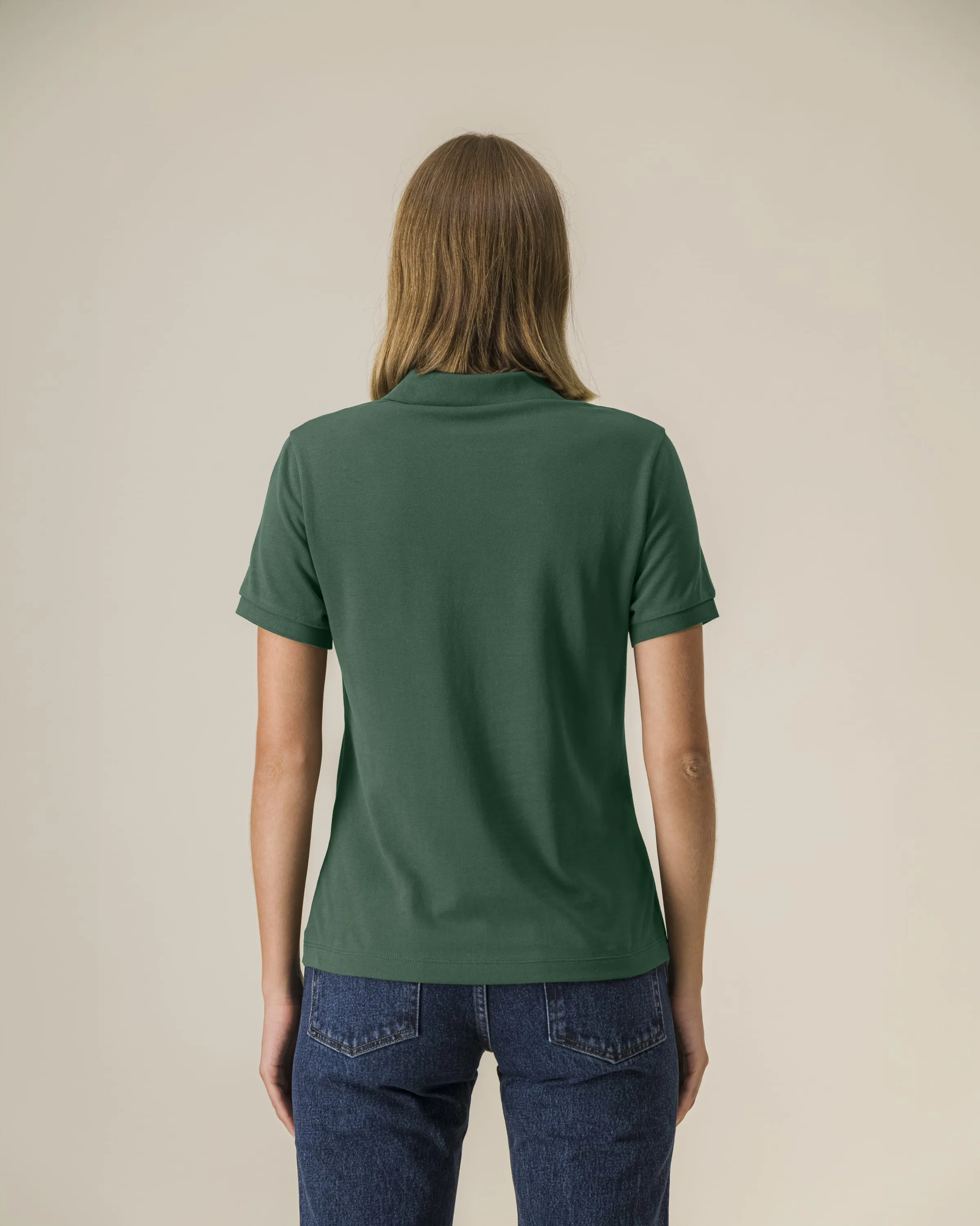 Organic Lightweight Polo Shirt: Womens