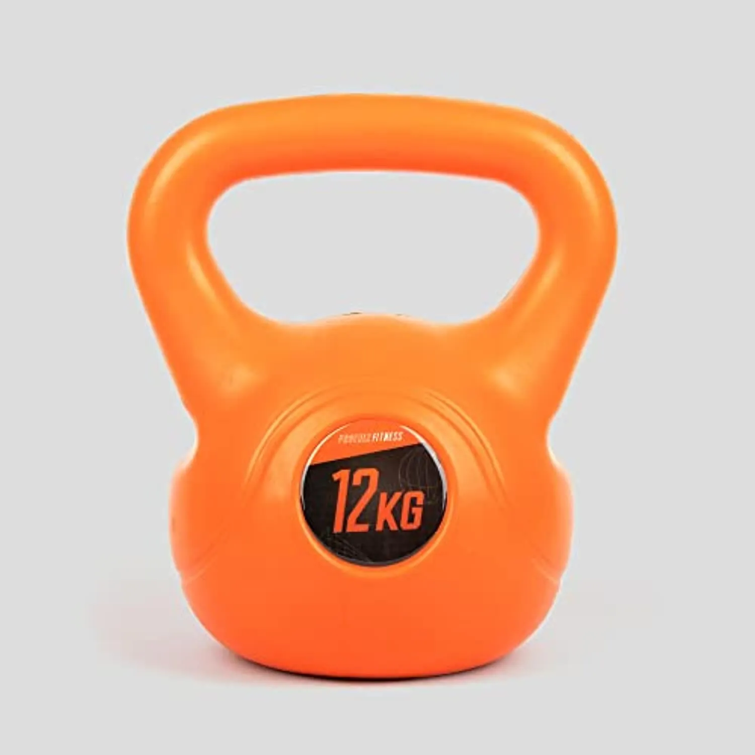 Phoenix Fitness Vinyl Kettlebell - Heavy Weight for Strength Training, Bodybuilding, Muscle and Cardio Exercises - Perfect Workout Equipment for Home, Gym and Studio - Various Weights (8lbs-44lbs)