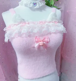 Plush Bow Camisole UB98933