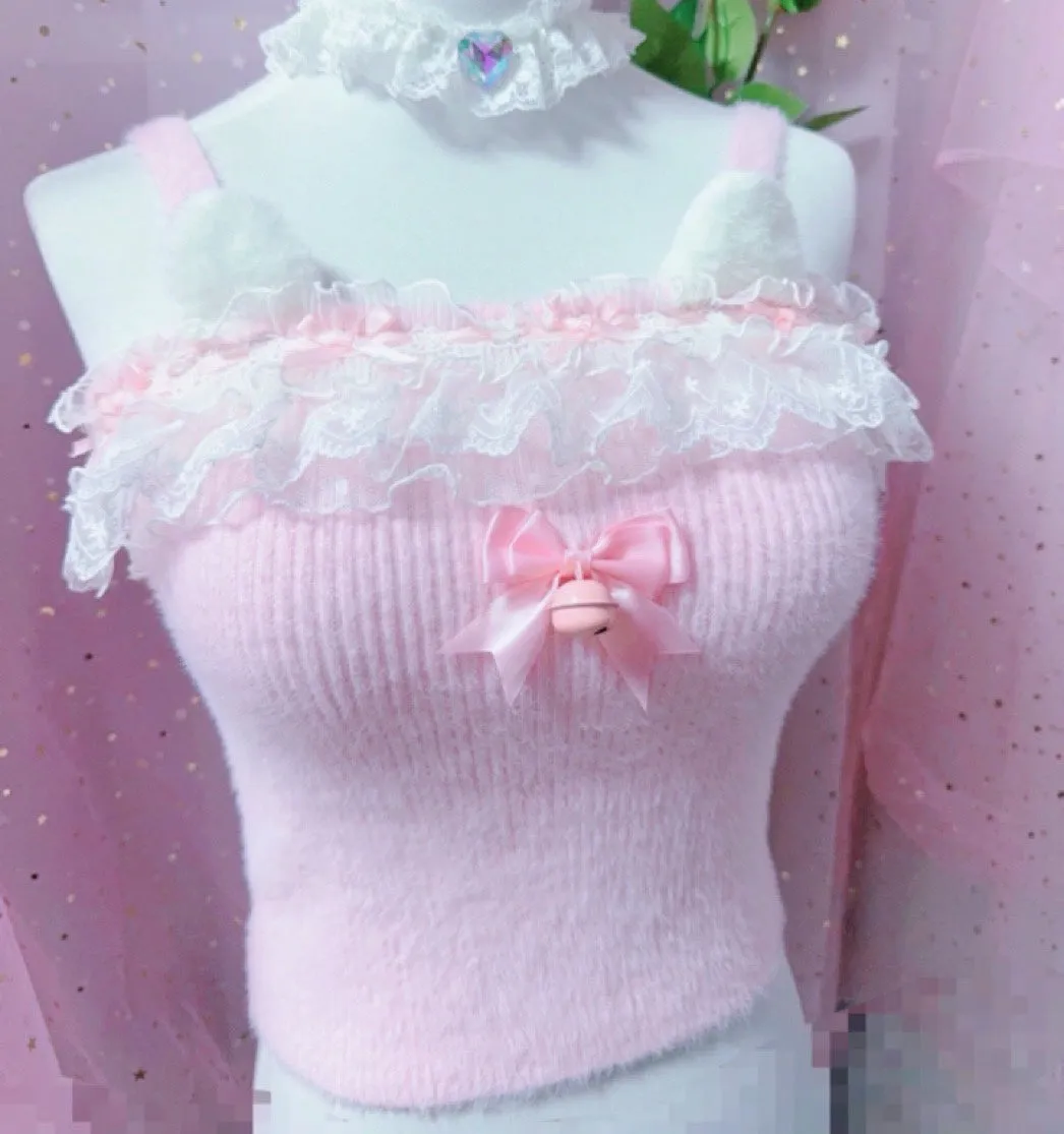 Plush Bow Camisole UB98933