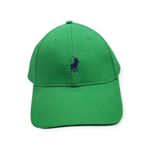 Polo 6 Panel Classic Peak Cap Green