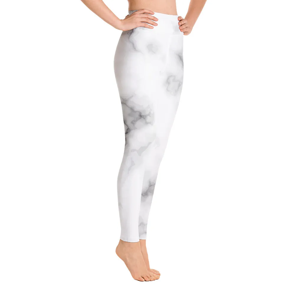 "Marble- GREY" Yoga Leggings