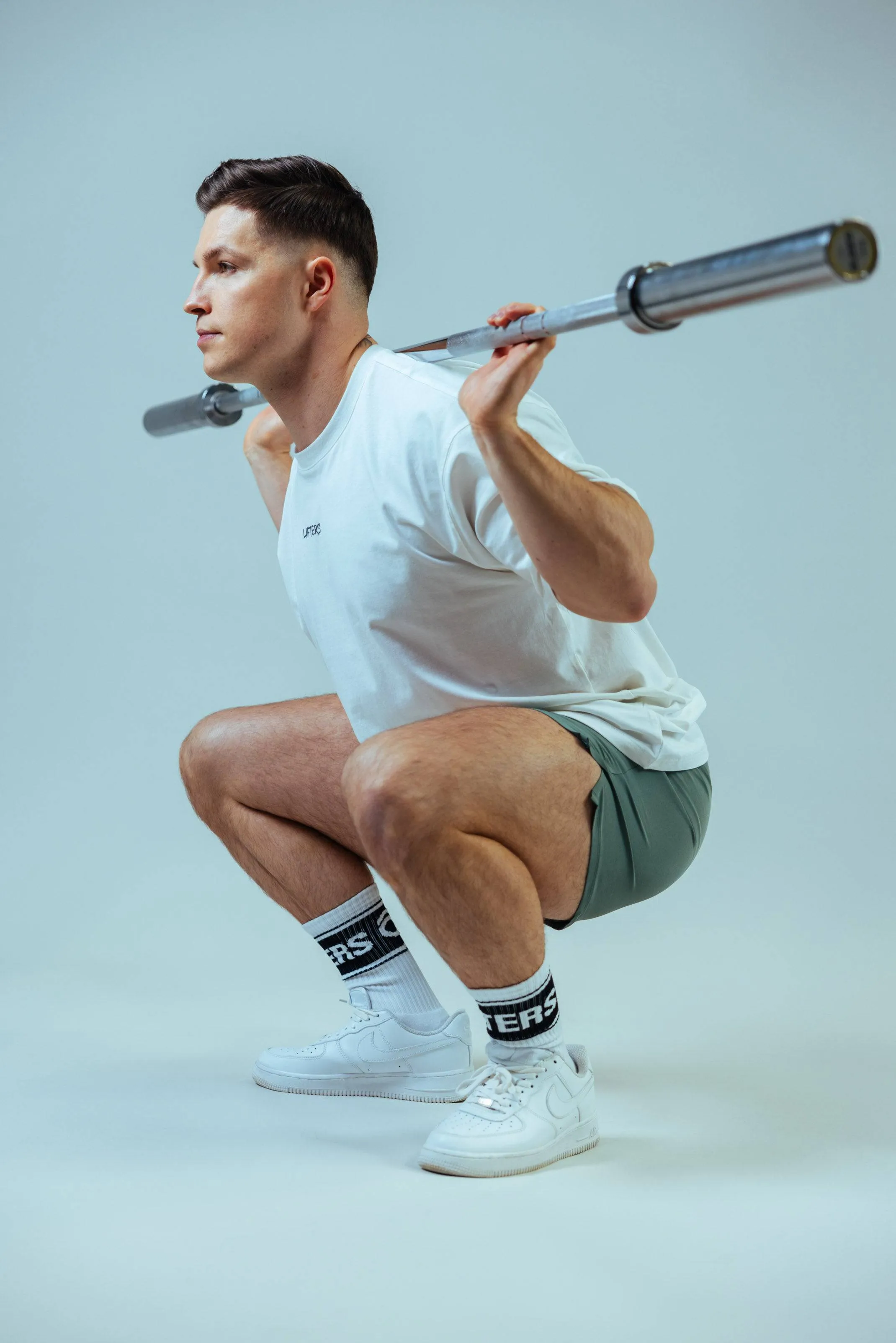 Raw Gym Shorts - Short Cut | Grün
