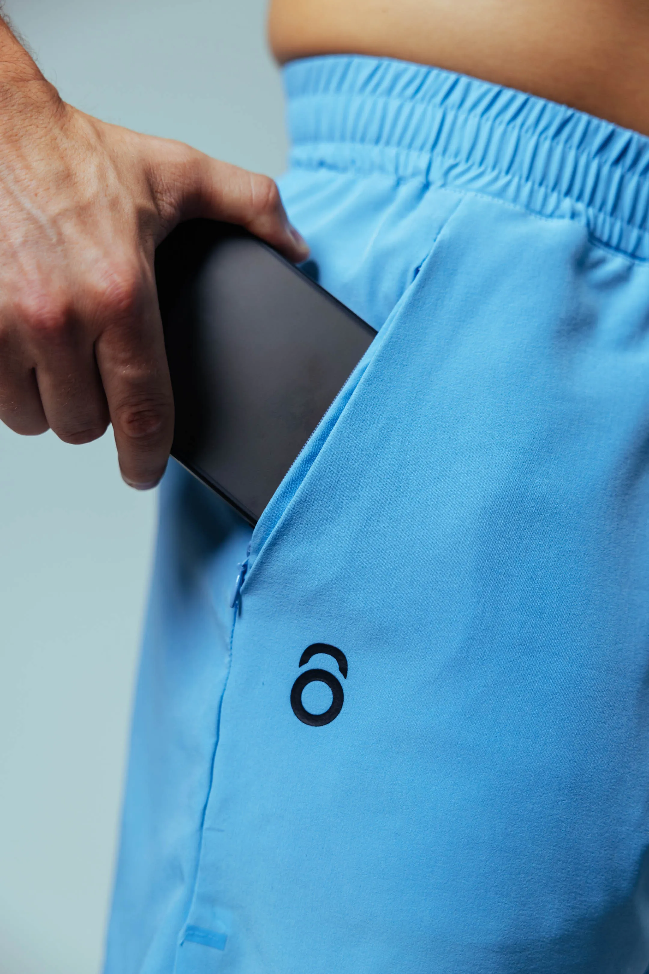 Raw Gym Shorts - Short Cut | Sky Blue