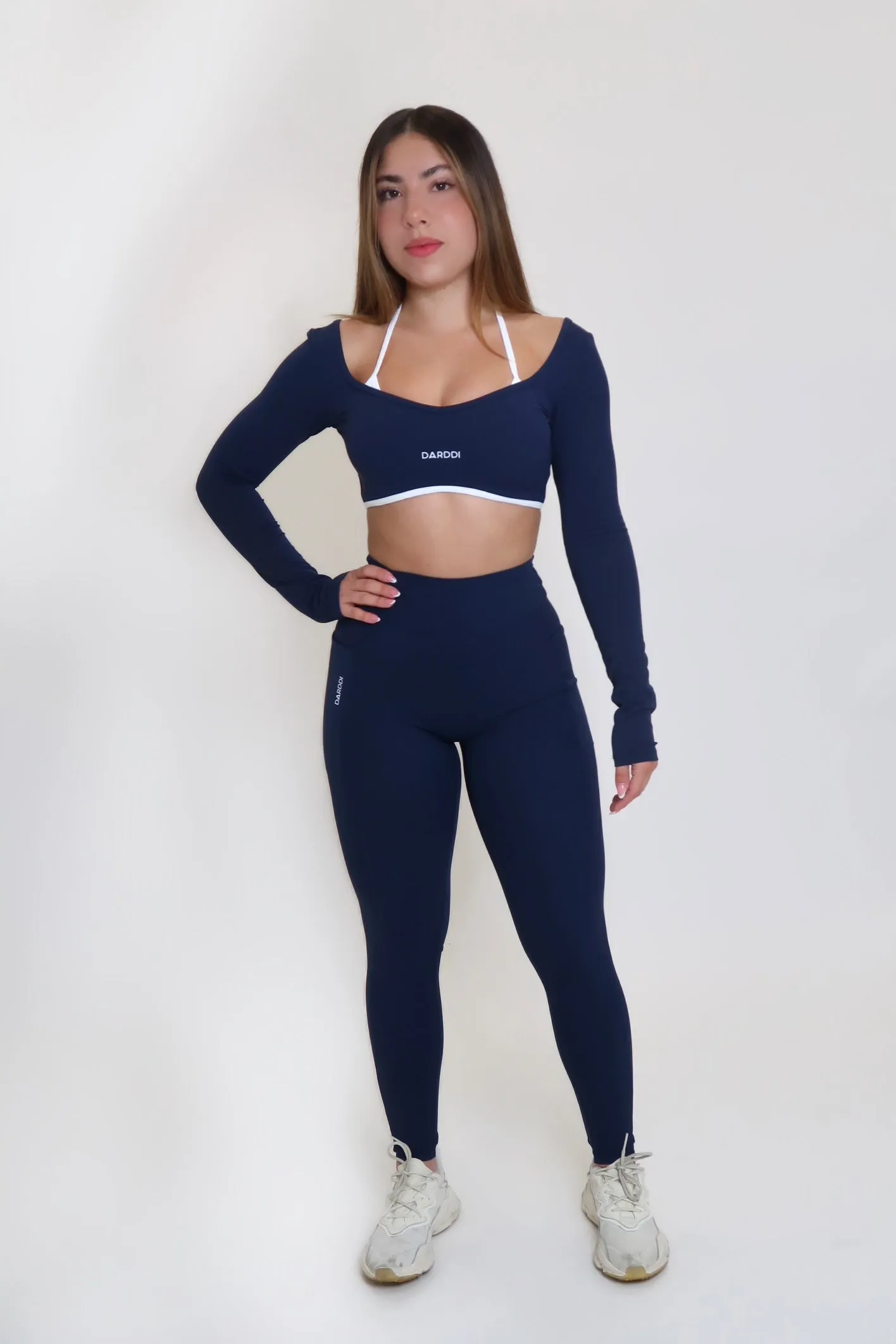 Refined leggings with side pockets