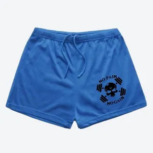 Relaxed Fit Elastic Gym Workout Shorts