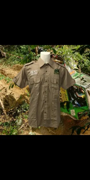RFCF L - 19-01 KHAKI F1 RainForest Challenge SHIRT