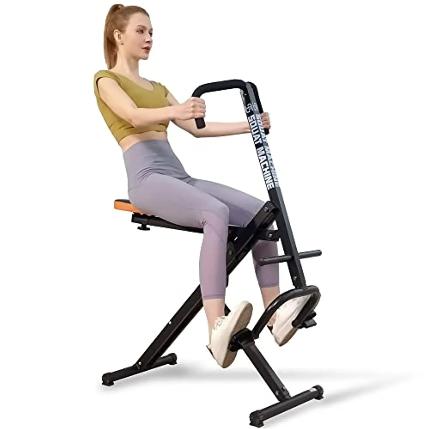 Rowing squat exercise machine full body exercise aerobic fitness strength equipment core auxiliary trainer gym home & total crunch