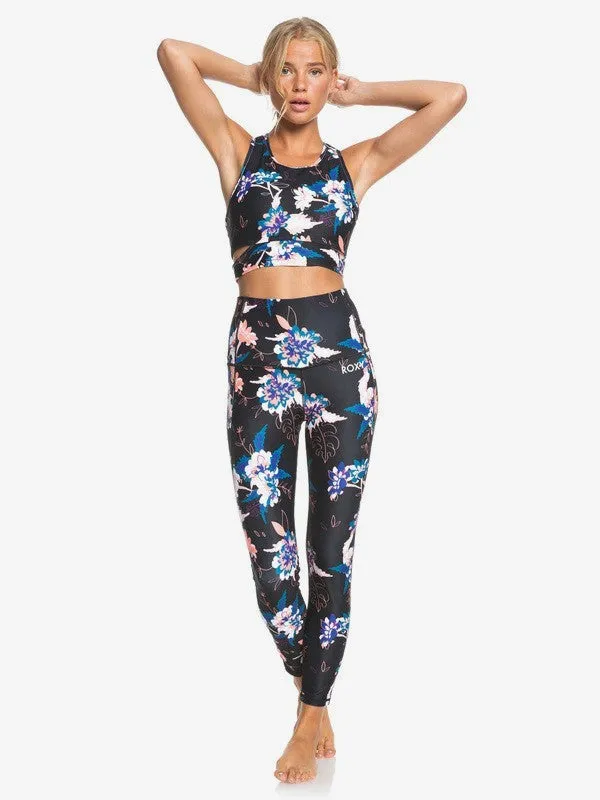 Roxy Womens Wide Awake 7/8 Workout Leggings