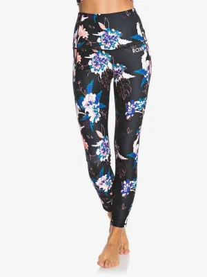 Roxy Womens Wide Awake 7/8 Workout Leggings
