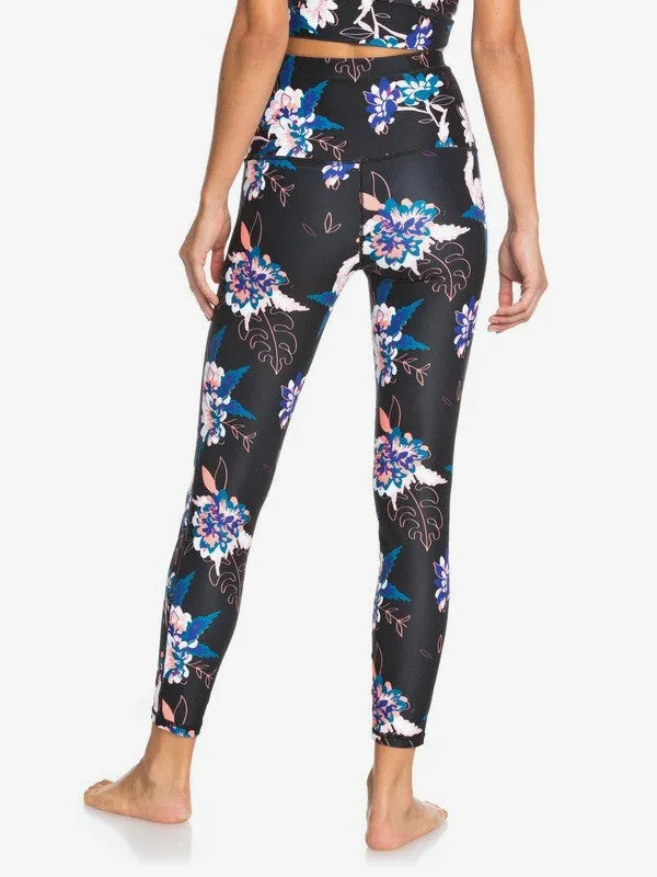 Roxy Womens Wide Awake 7/8 Workout Leggings