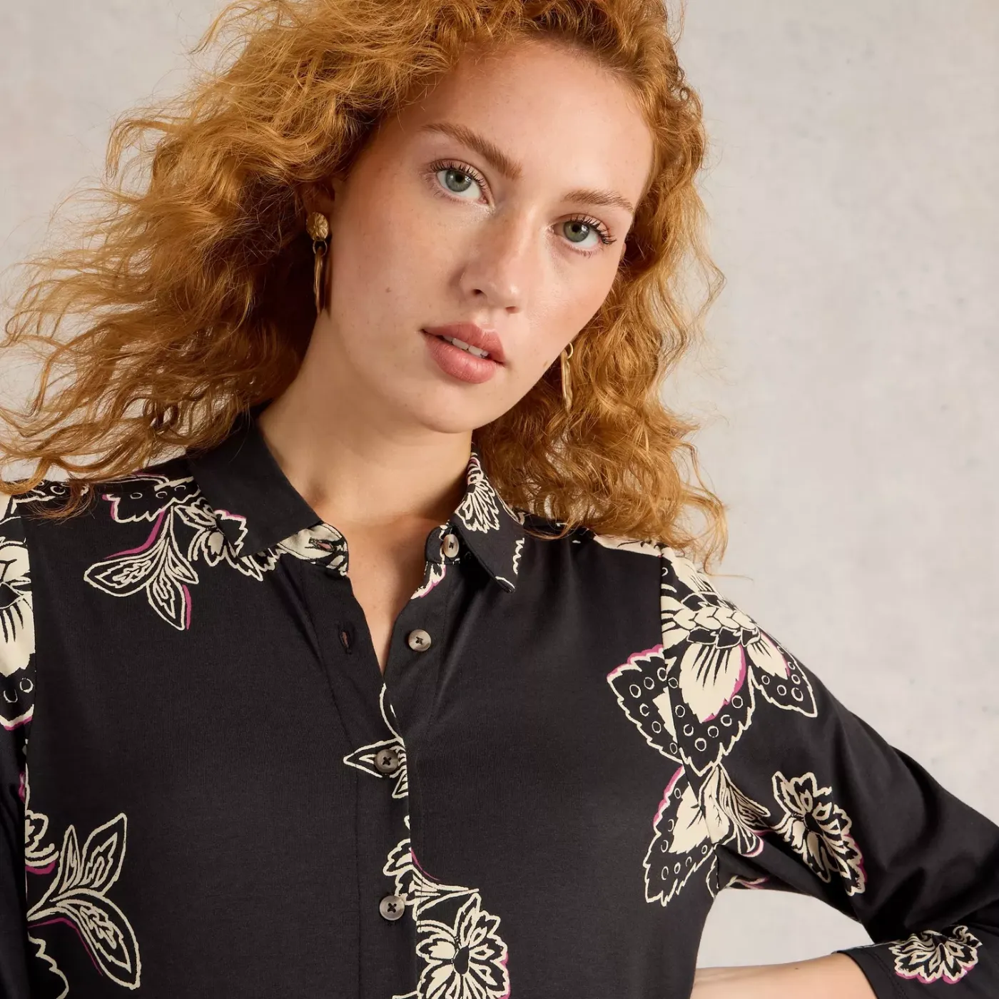 Rua Jersey Shirt Dress