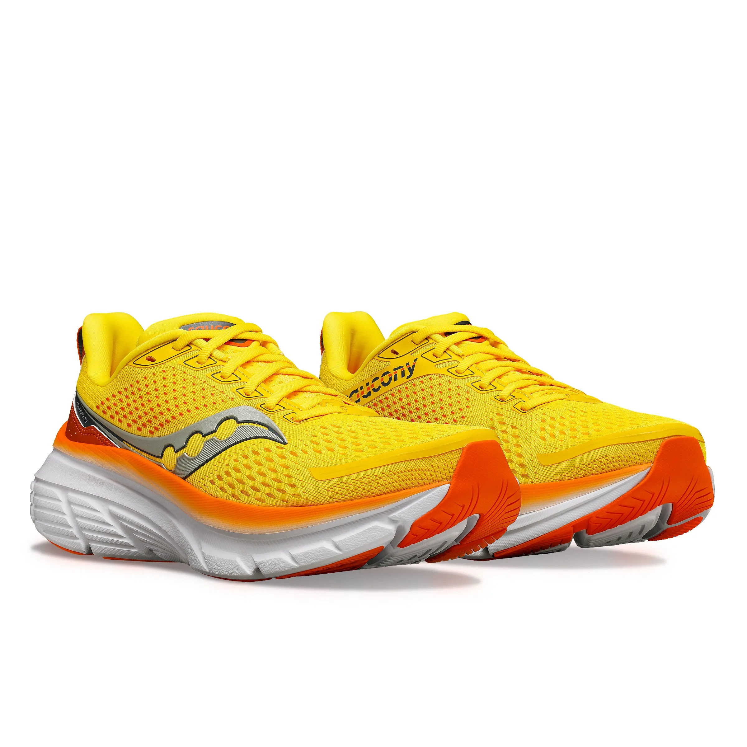 Saucony Guide 17 (Mens) - Pepper/Canary