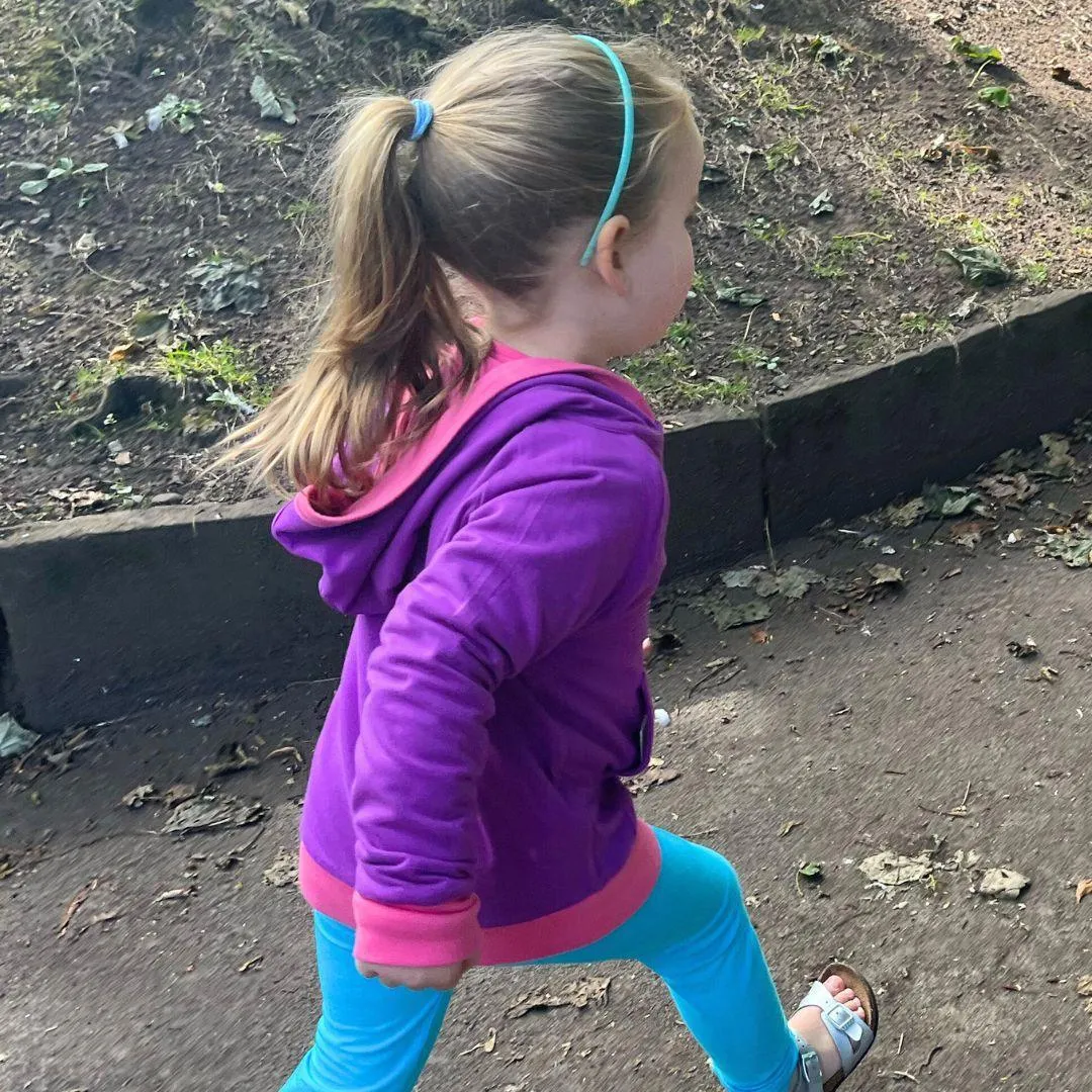 ScandiBugs Own Label Organic Reversible Hoody - Bubblegum Pink & Perfectly Purple