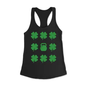 Shamrocks and Kettlebells Racerback Tank