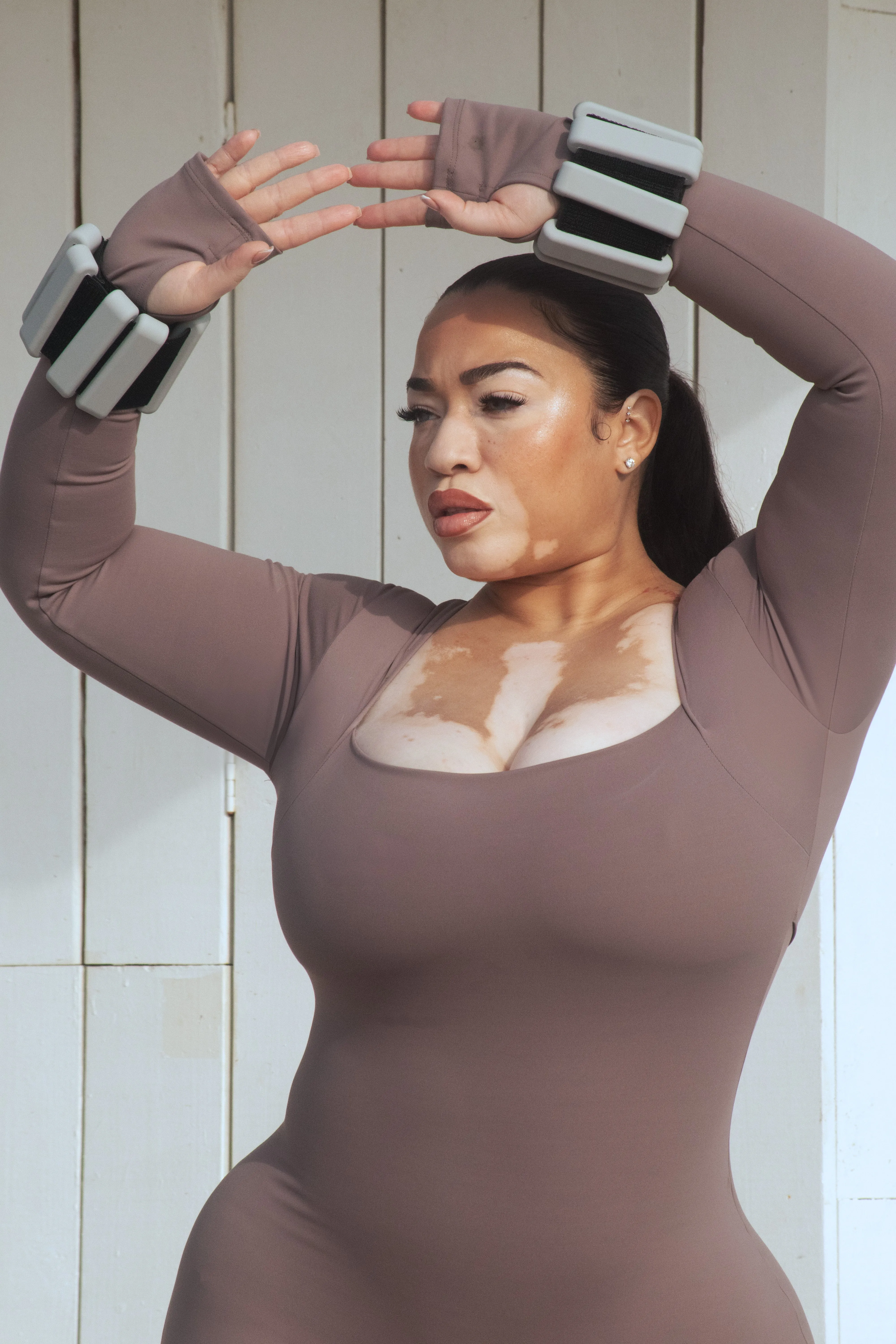 SHORT ACTIVE BODYSUIT