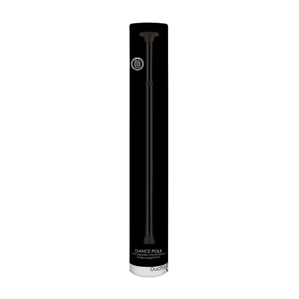 Shots Stainless Steel Black Adjustable Dance Pole