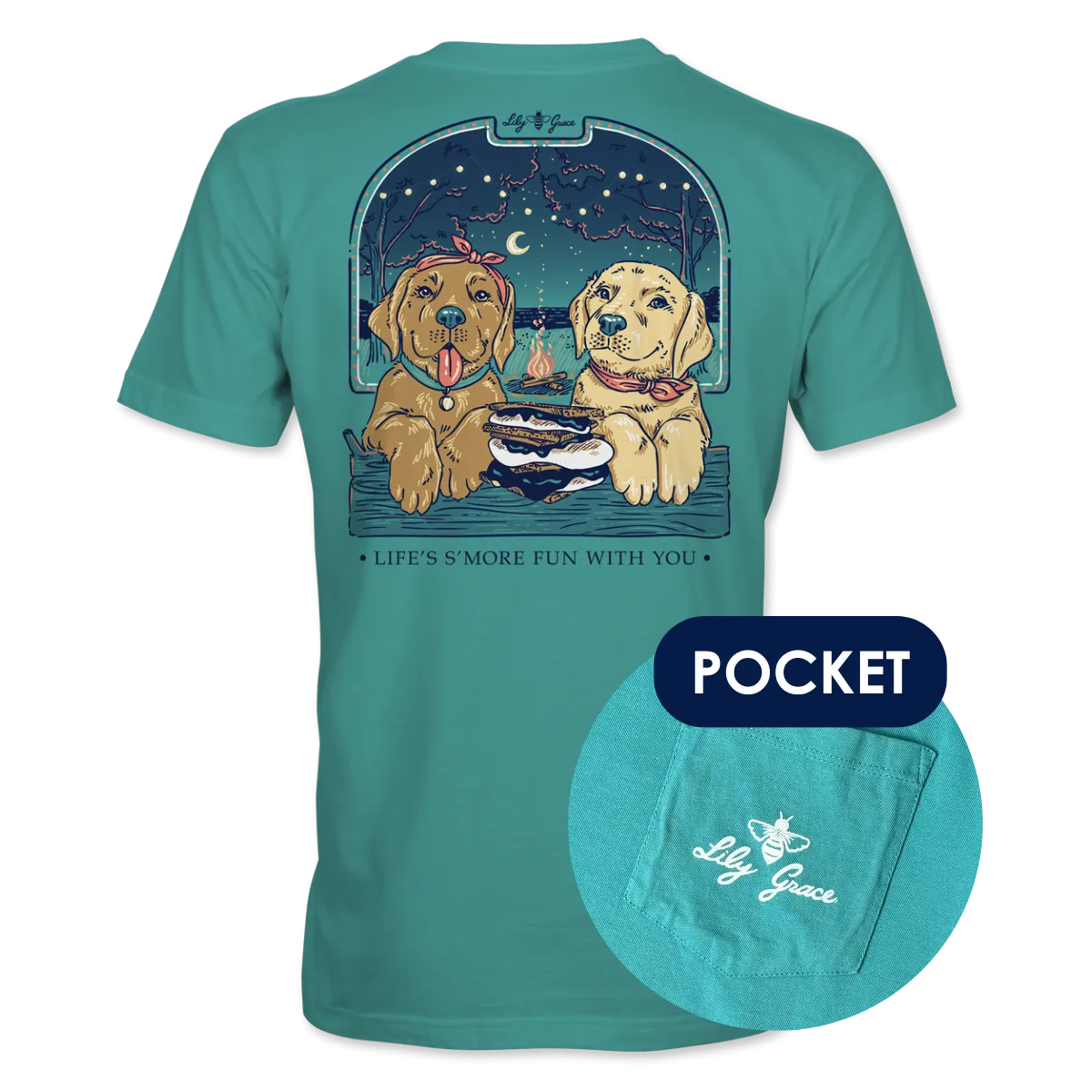 S'mores Dogs- Campfire Friendship T-Shirt