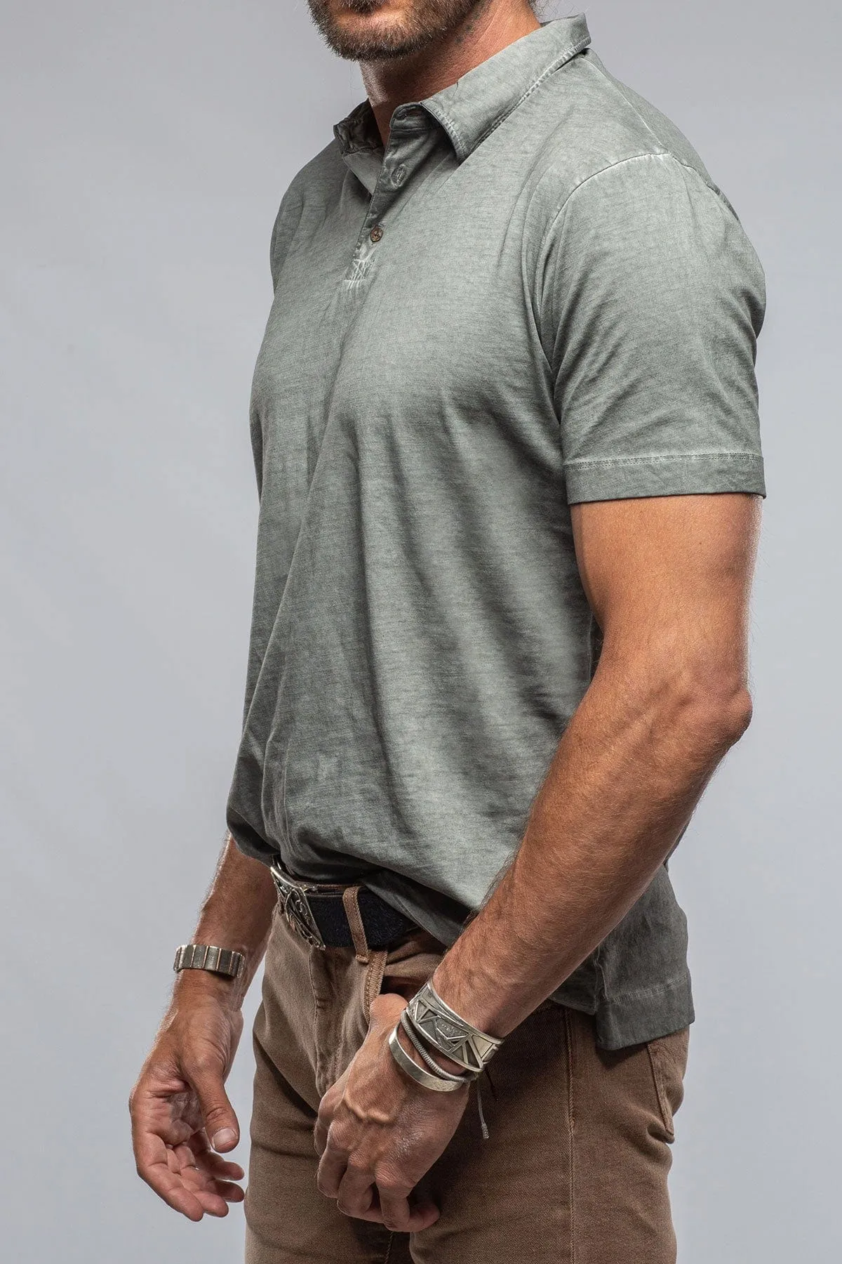 Soho Polo in Steel Grey