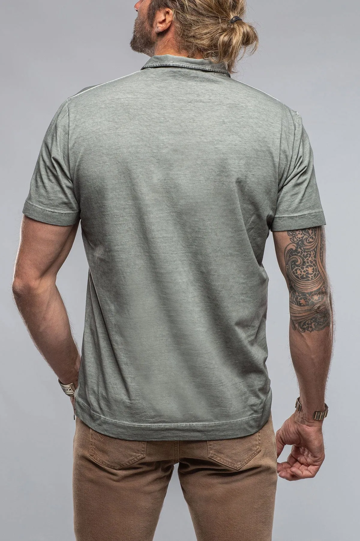 Soho Polo in Steel Grey