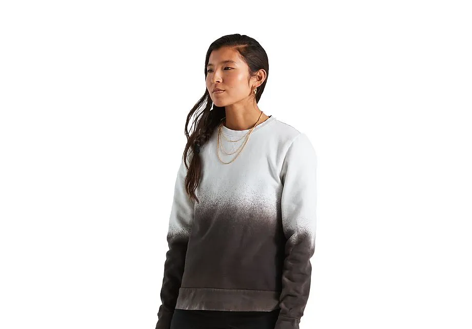 Specialized Women's Legacy Spray Long Sleeve Crewneck Sweatshirt