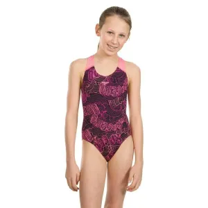 Speedo Girl's Candy Bounce Splashback Swimsuit
