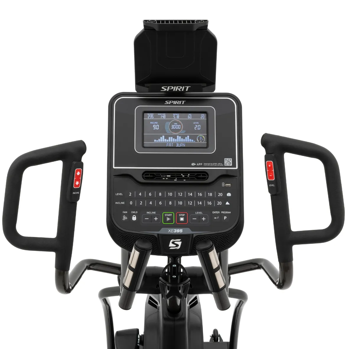 Spirit XE395 Elliptical V2