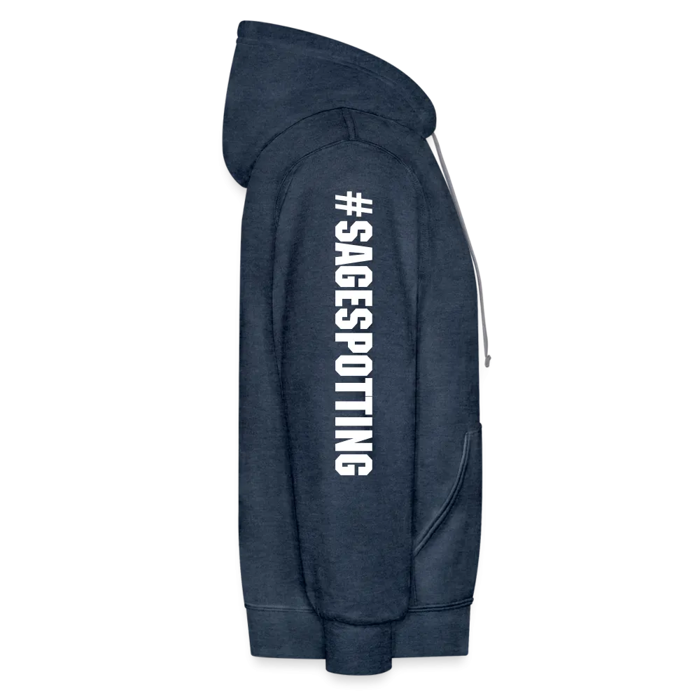 *SWEARY* Contrast Hoodie WordCloud Heart/Classic Logo