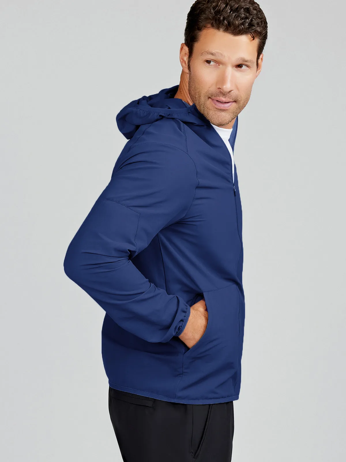 Swift Lightweight Hooded Windbreaker Jacket