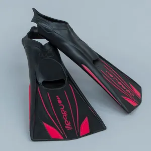 Swimming fins - Topfin black red
