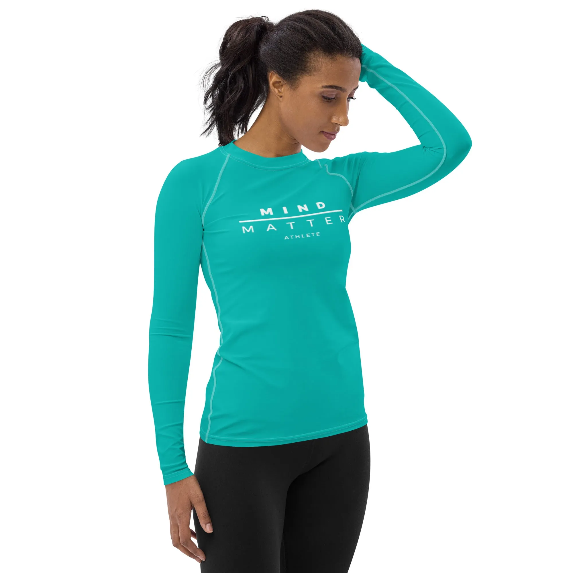 Teal M/M- Women's Performance Long Sleeve