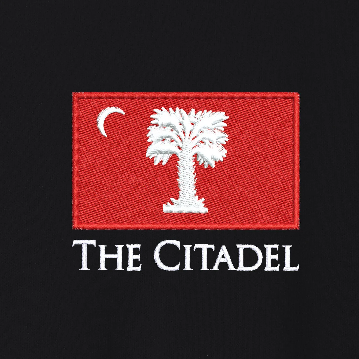 The Citadel, Big Red Flag, UV Micro-Mesh Long Sleeve Polo Shirt