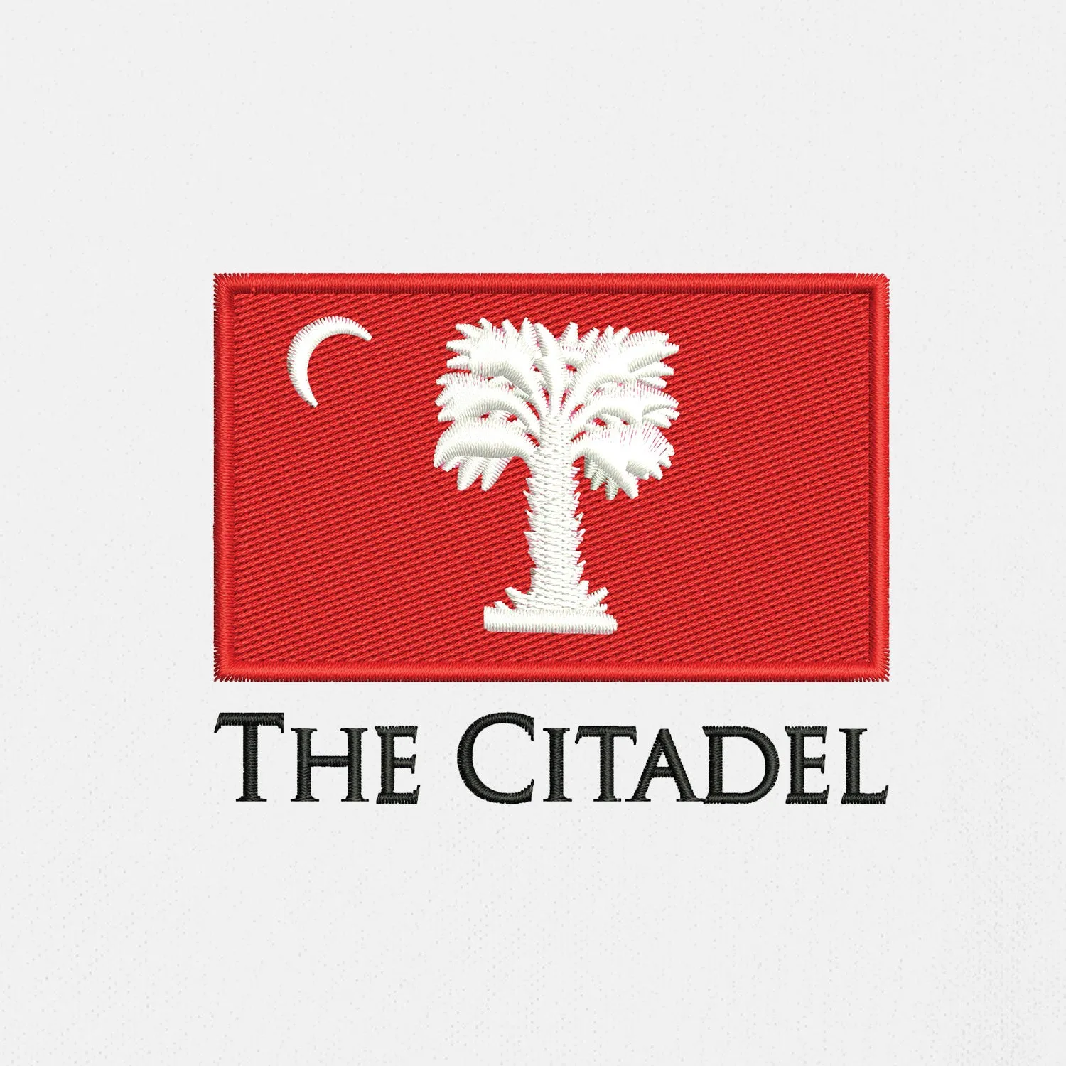 The Citadel, Big Red Flag, UV Micro-Mesh Long Sleeve Polo Shirt