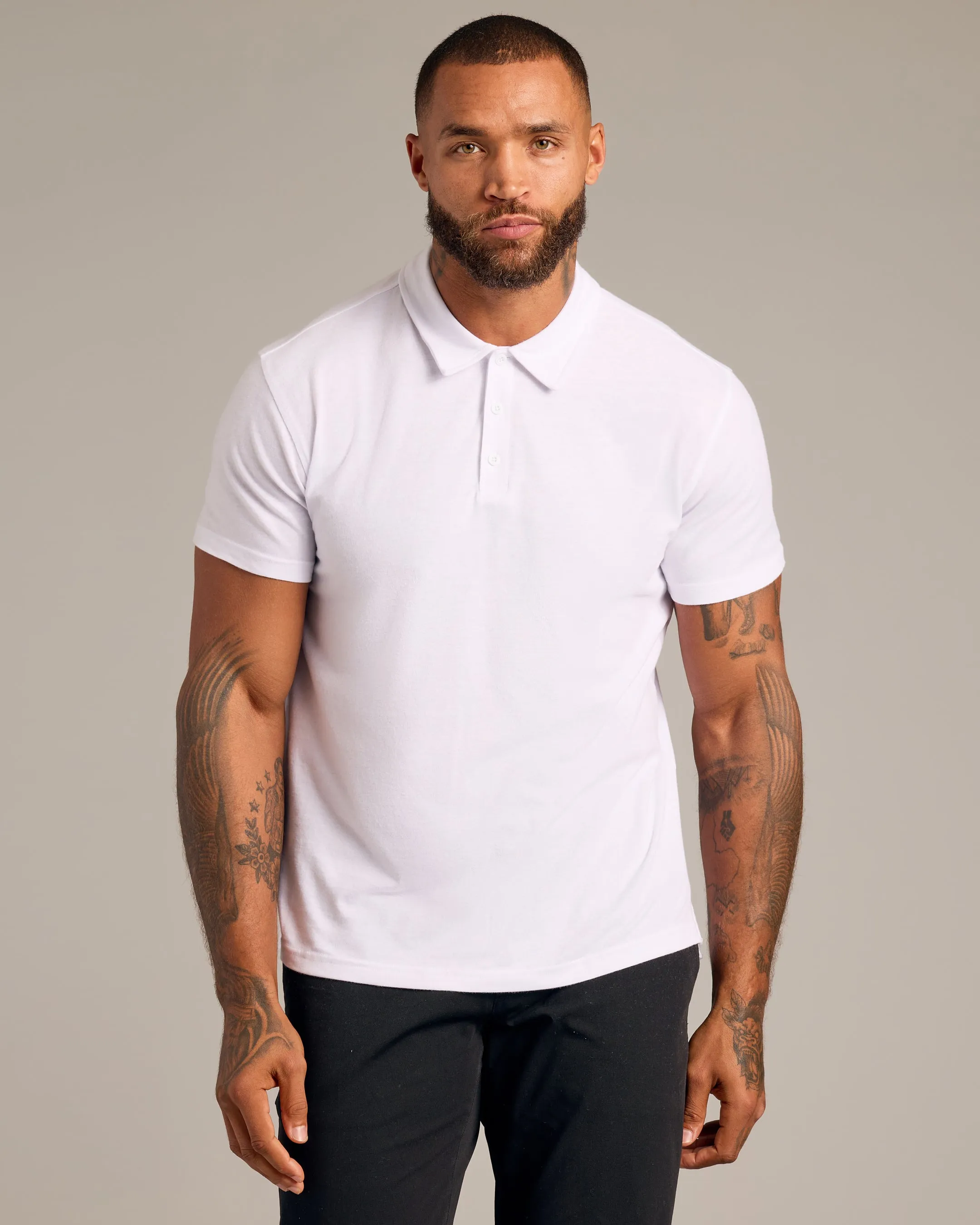 The Fundamental Short Sleeve Polo 3-Pack