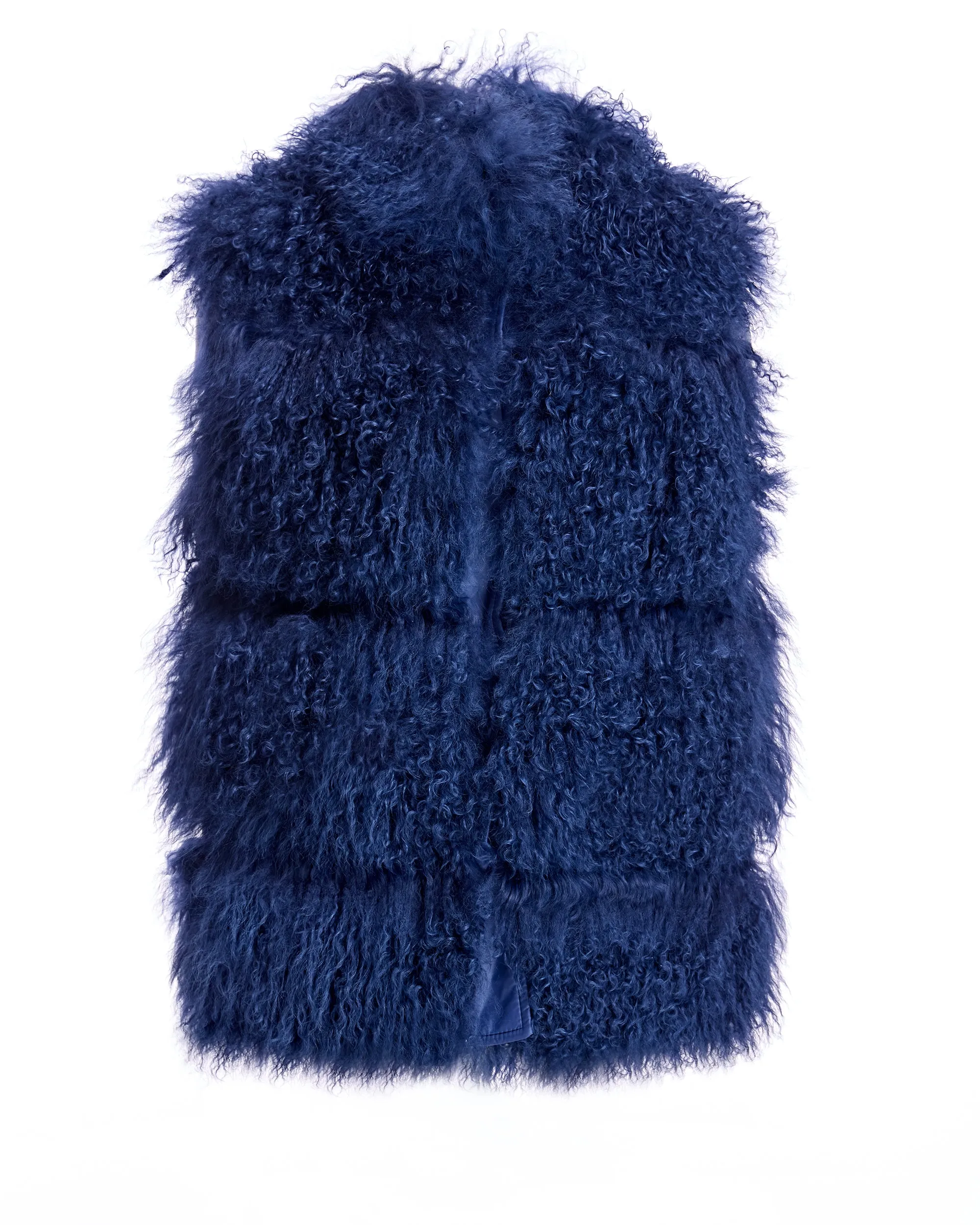 Tibetan Lamb Poly Vest