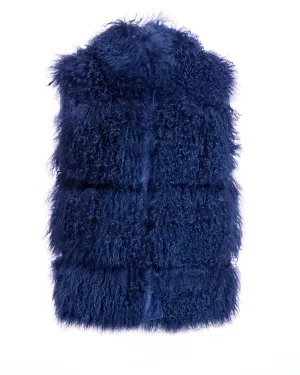 Tibetan Lamb Poly Vest