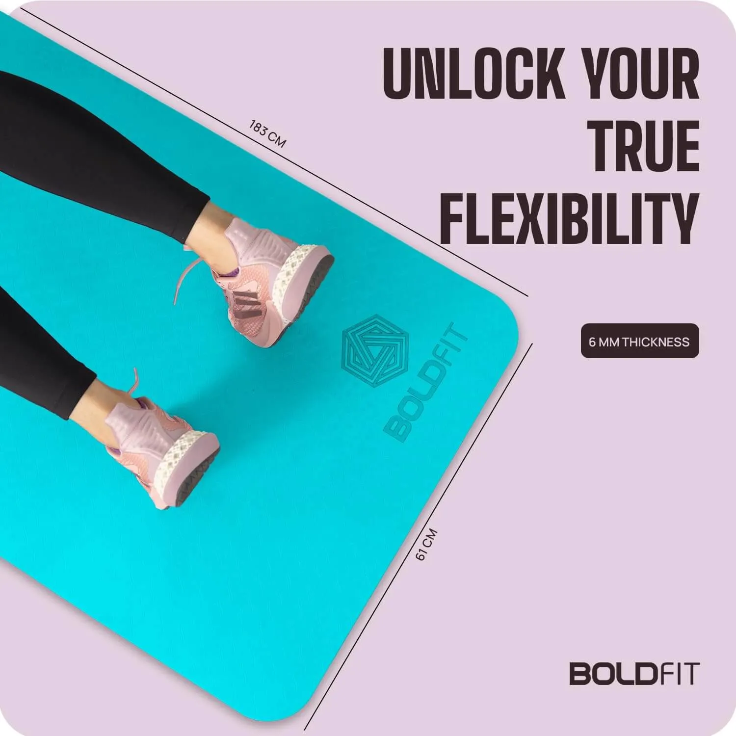 TPE Yoga Mat 6mm