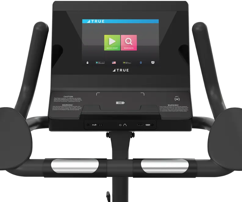 TRUE LAUNCH SERIES UPRIGHT BIKE W/ UNITE 10 CONSOLE