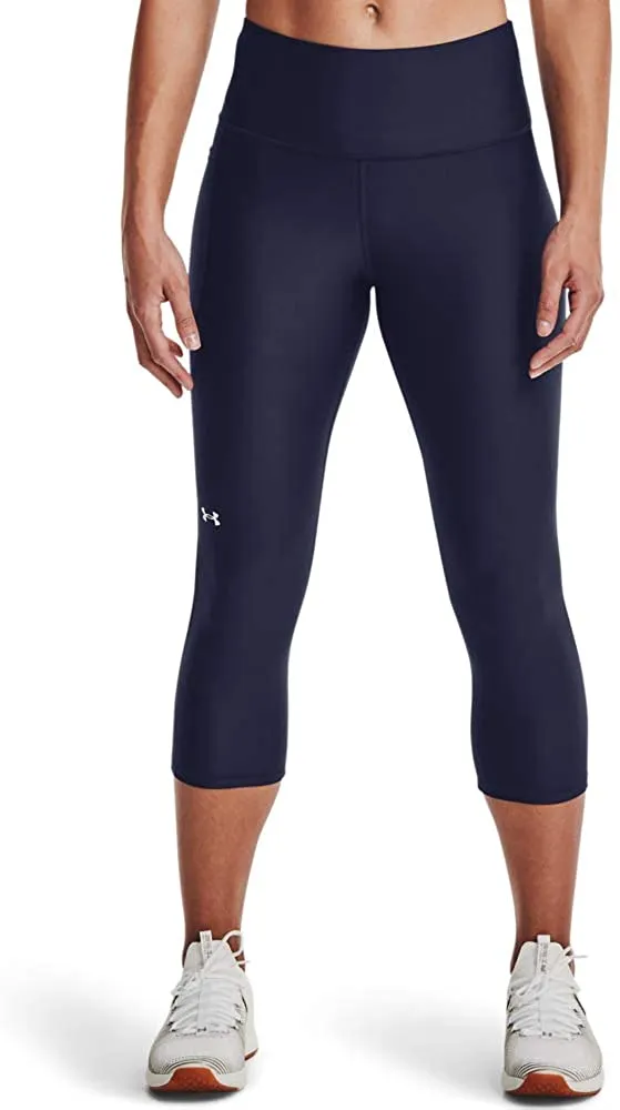 Under Armour Women's HeatGear High Waisted Pocketed Capri
