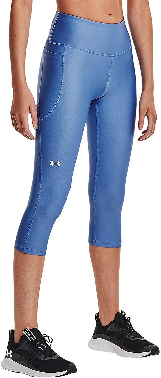 Under Armour Women's HeatGear High Waisted Pocketed Capri