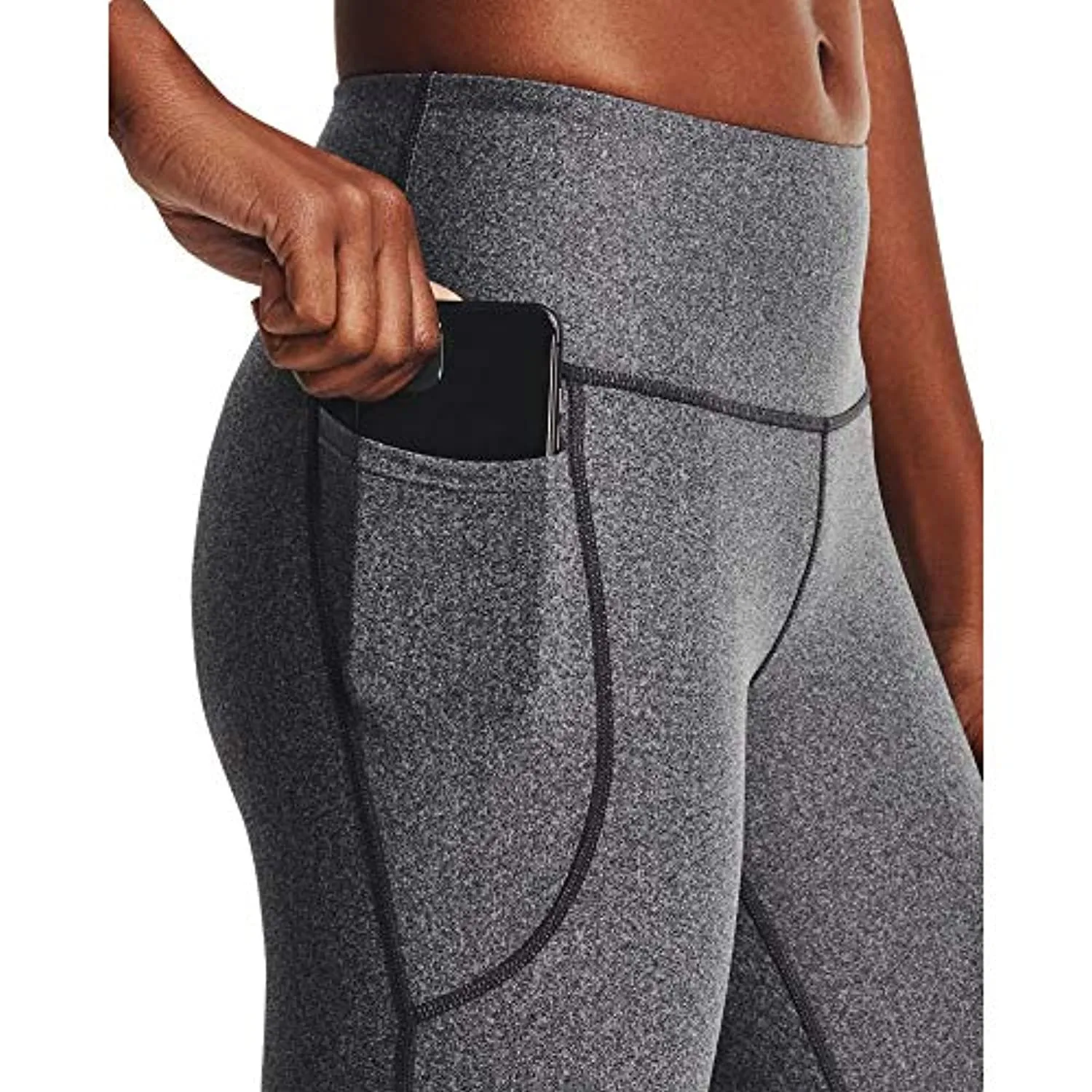 Under Armour Women's HeatGear High Waisted Pocketed Capri